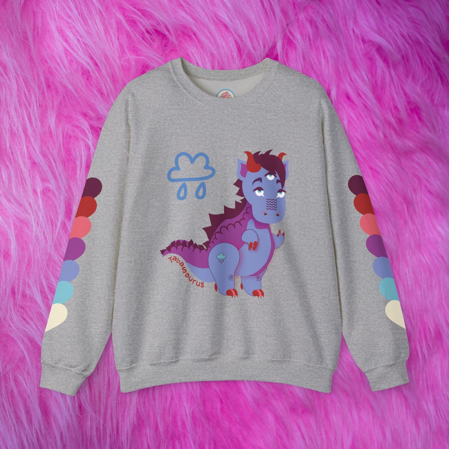 Stormy Tabasaurus® Unisex Heavy Blend™ Crewneck Sweatshirt