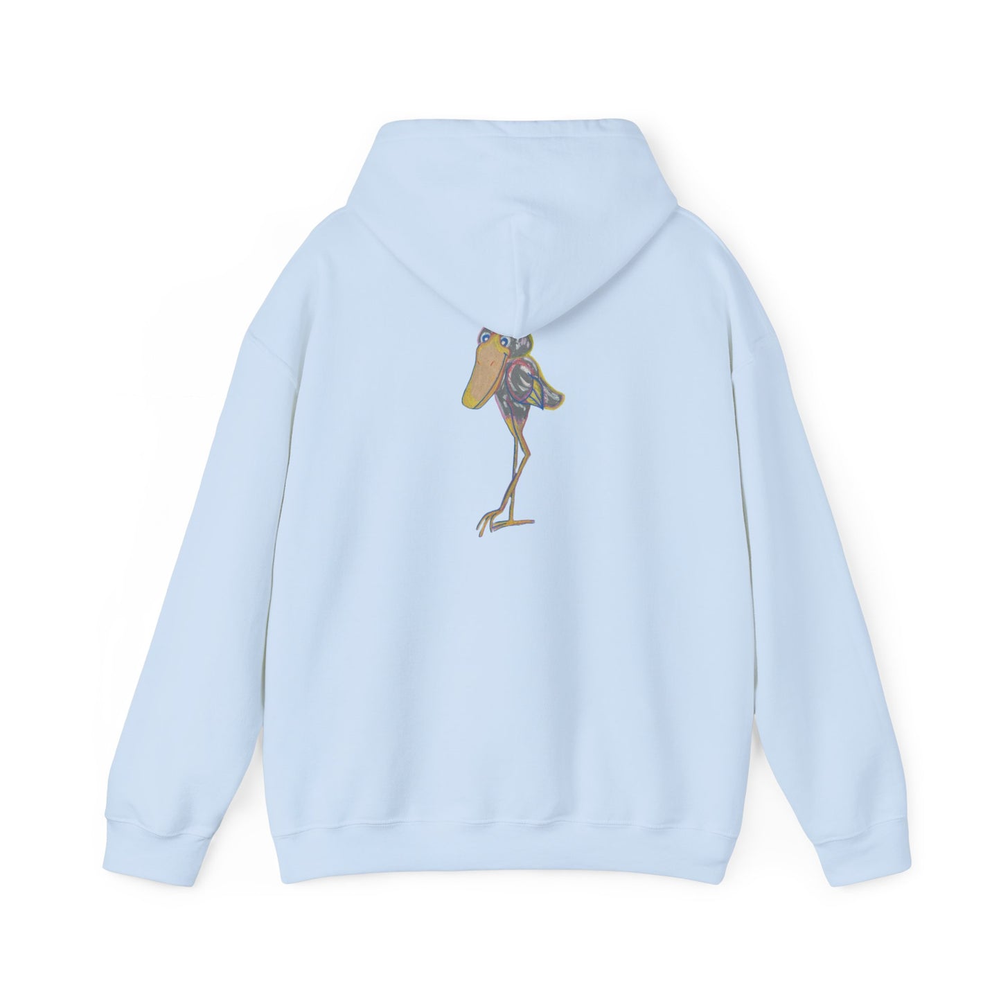 Friendly Shoebill Stork Unisex Heavy Blend™ Hooded Sweatshirt