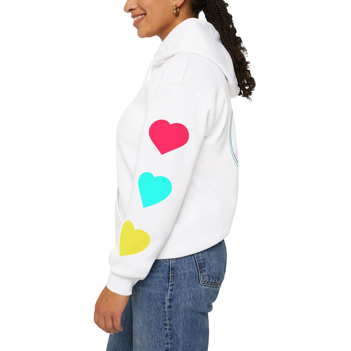 80's Neon Tabasaurus® Unisex Heavy Blend™ Hooded Sweatshirt