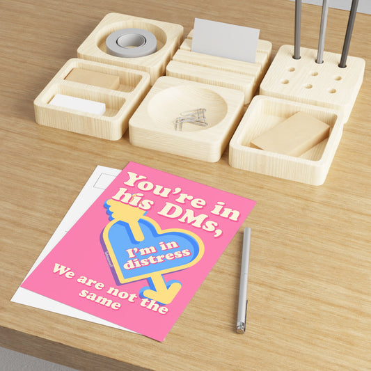 Distressed DMs Postcards