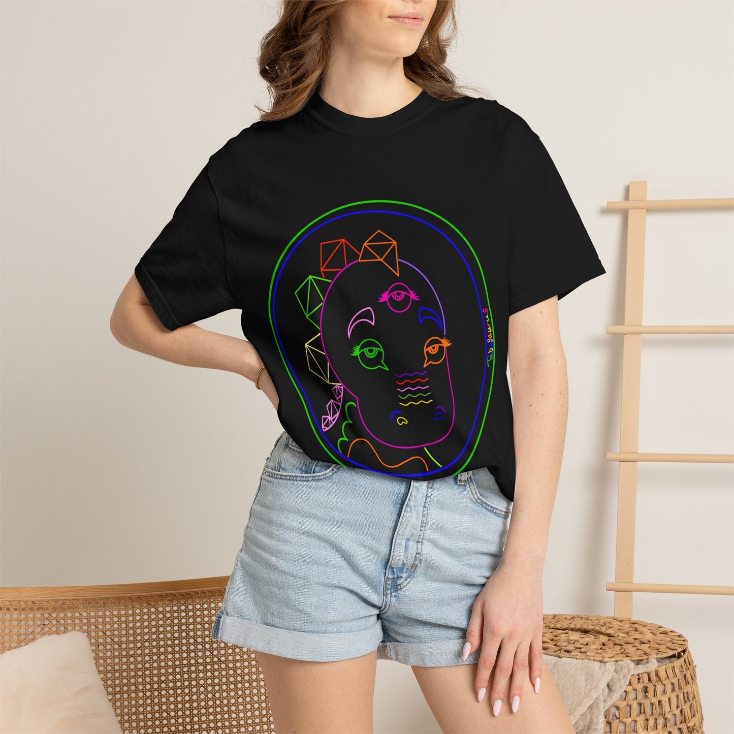 80's Neon Tabasaurus® Logo T-shirt