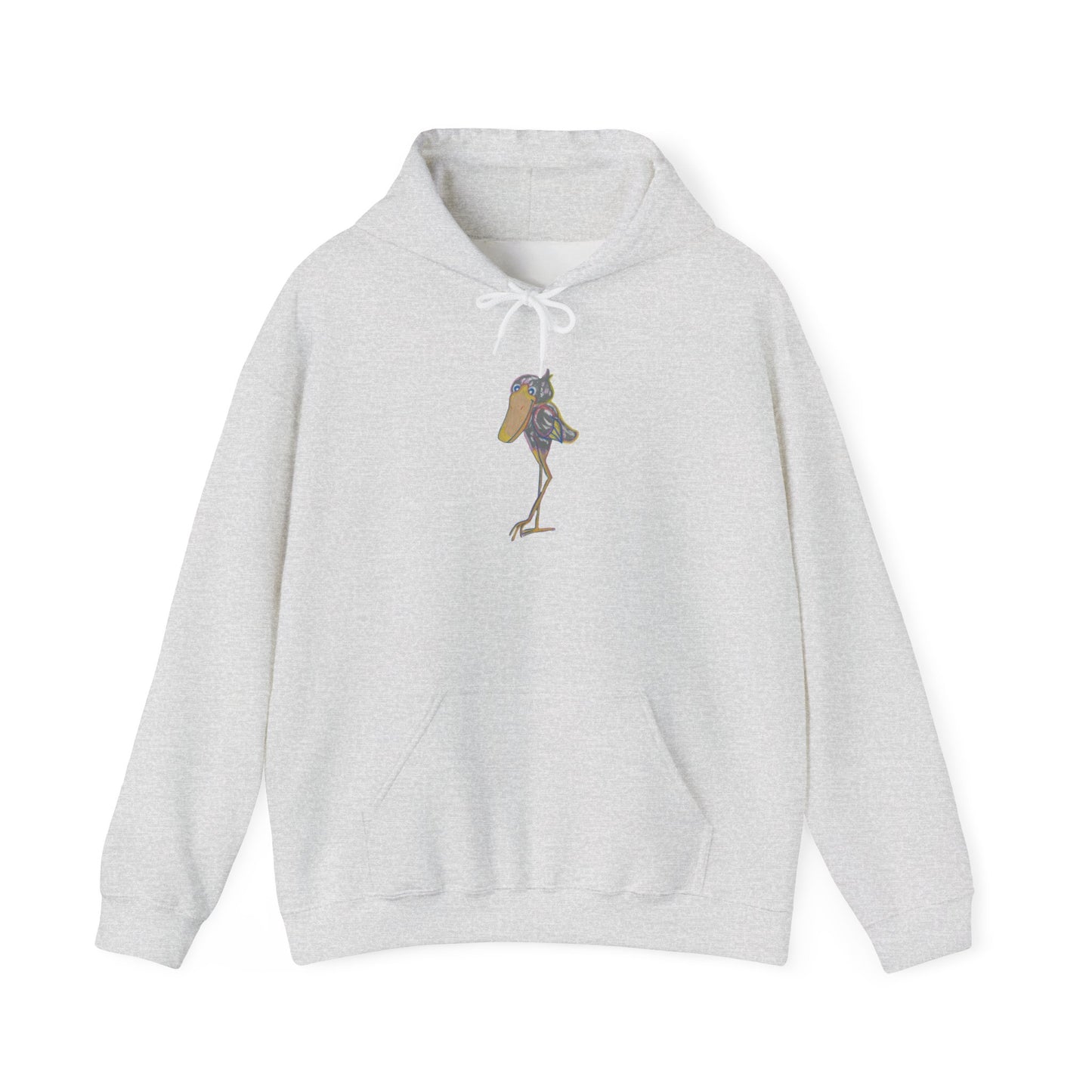 Friendly Shoebill Stork Unisex Heavy Blend™ Hooded Sweatshirt