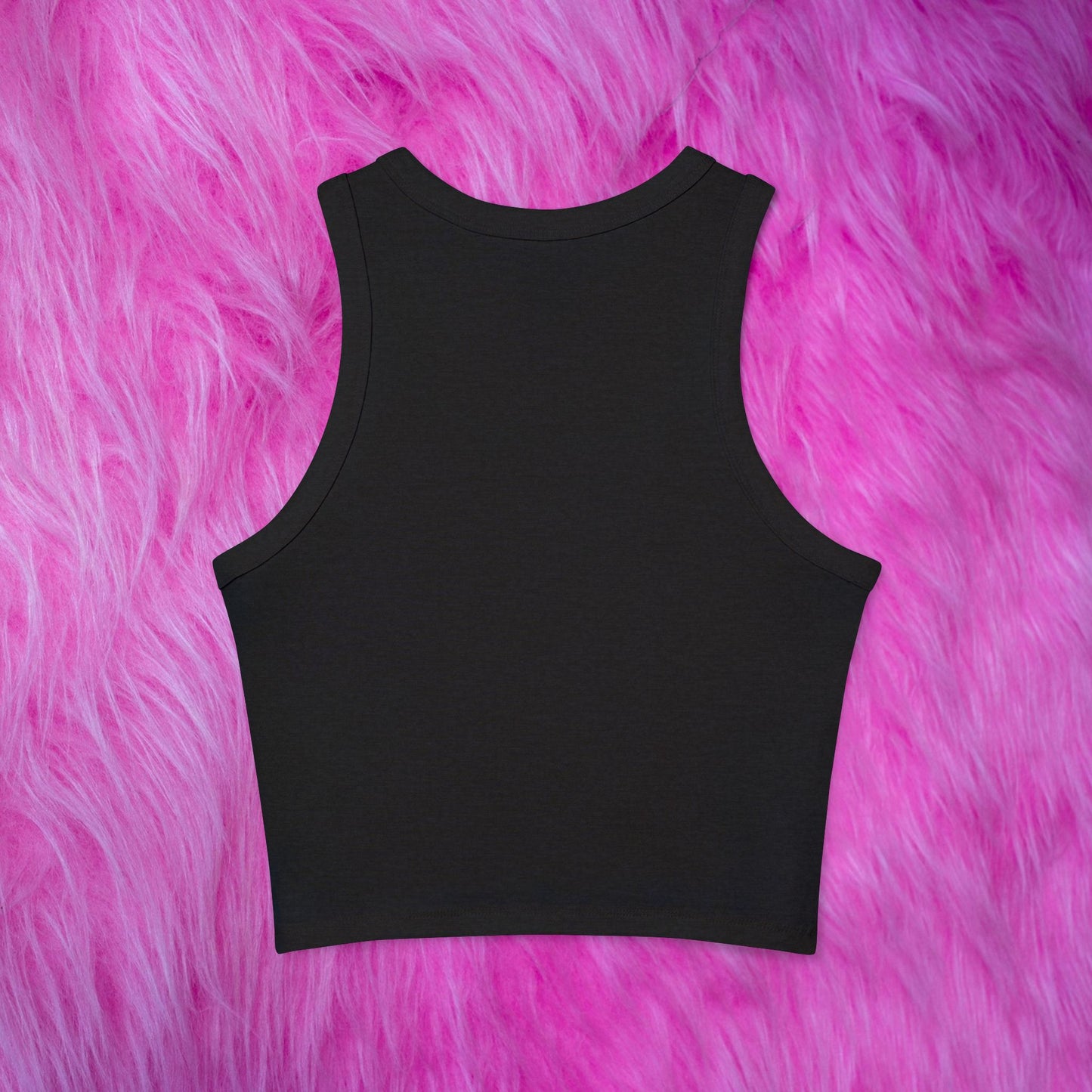 Tabasaurus® Neon Micro Rib Racer Tank Top
