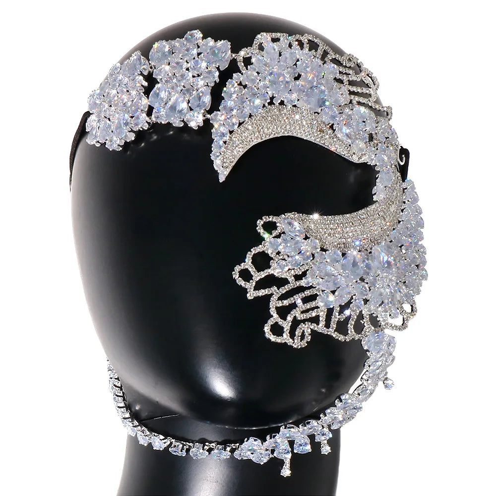 Cubic Zirconia Mask