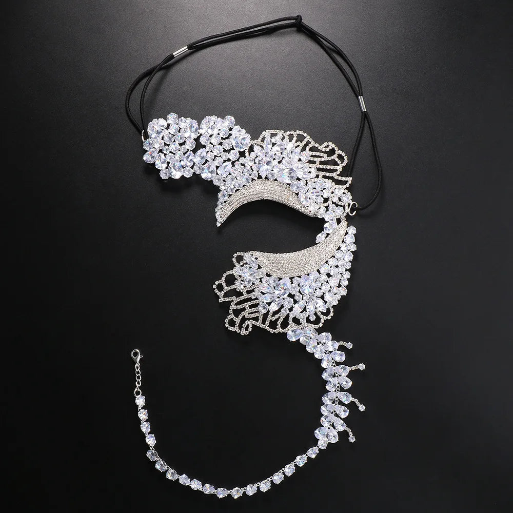 Cubic Zirconia Mask