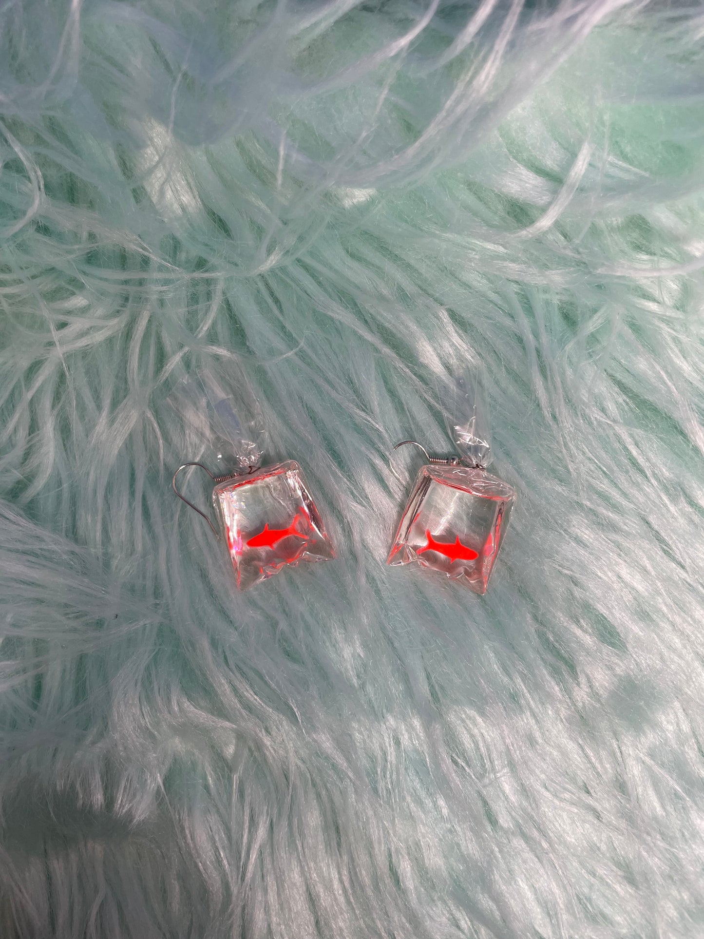 Goldfish Baggie earrings