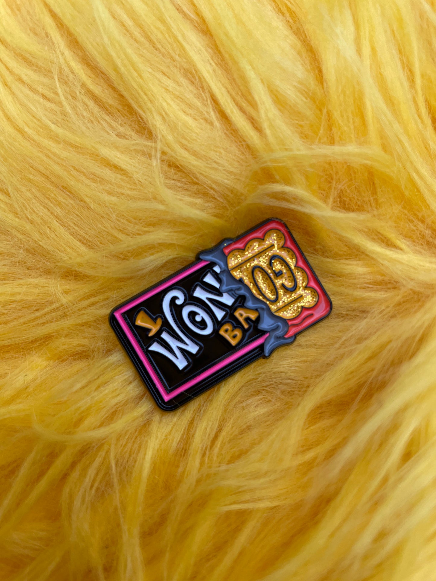 Wonka Bar Enamel Pin