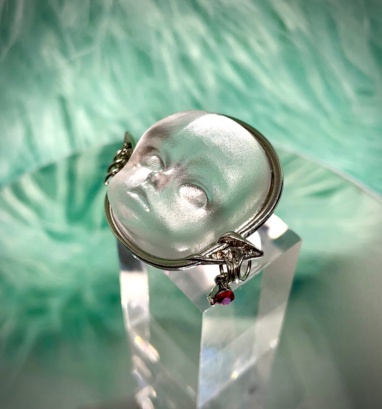 Baby Face Adjustable Ring