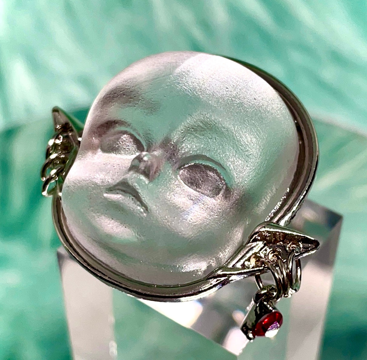 Baby Face Adjustable Ring