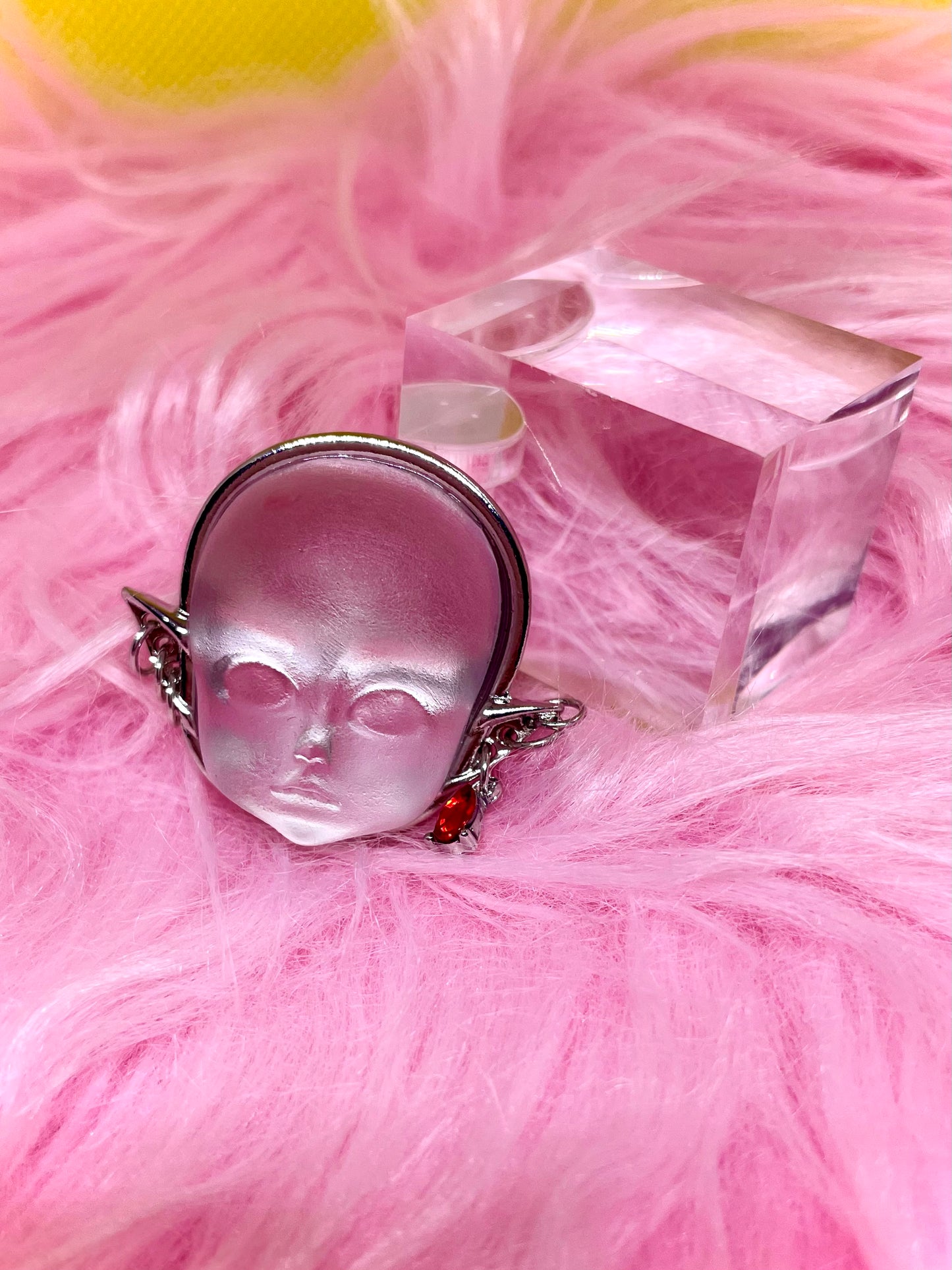 Baby Face Adjustable Ring