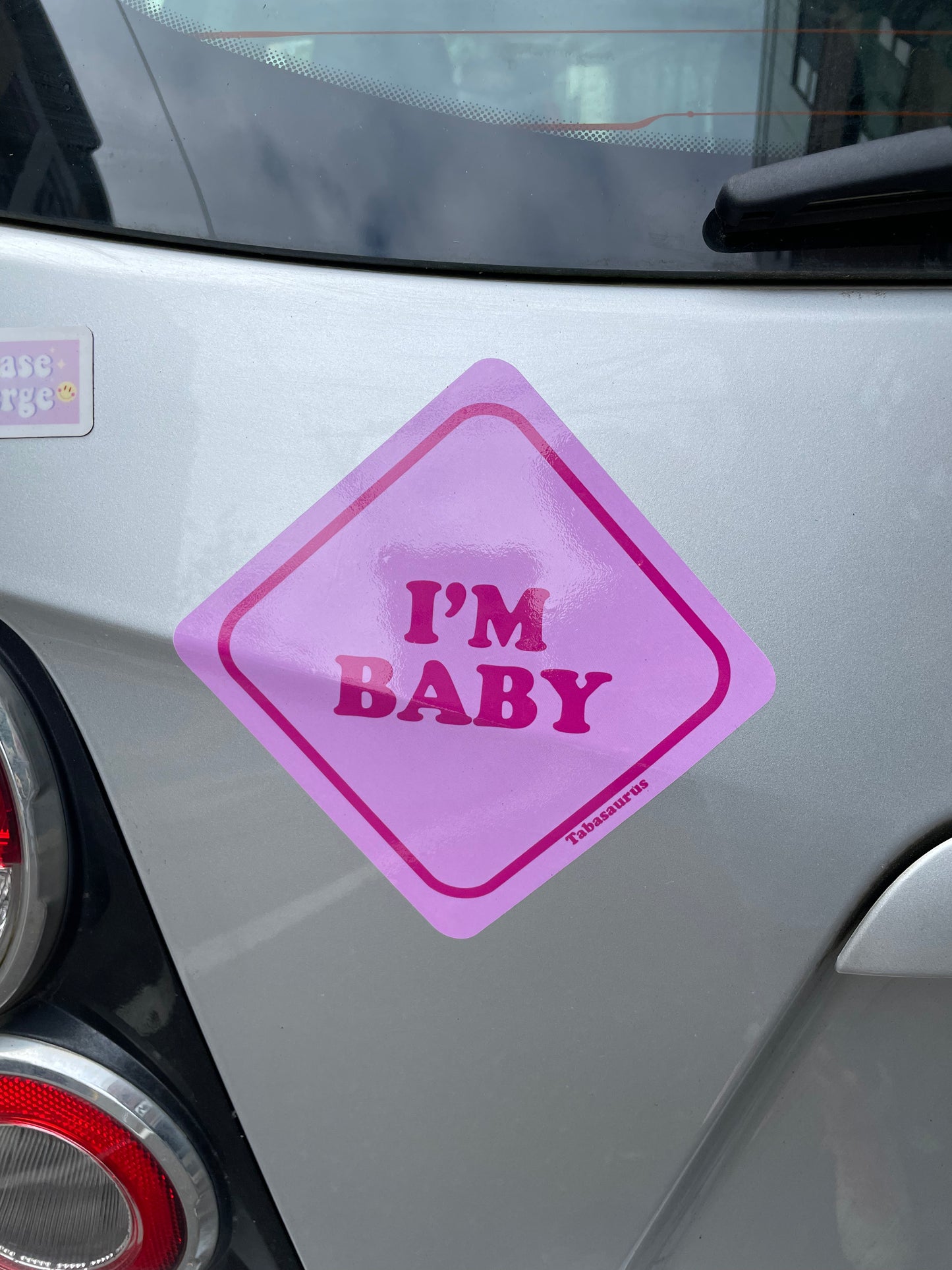 "I'm Baby" Bumper Sticker