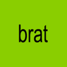 "brat on board" Bumper Sticker