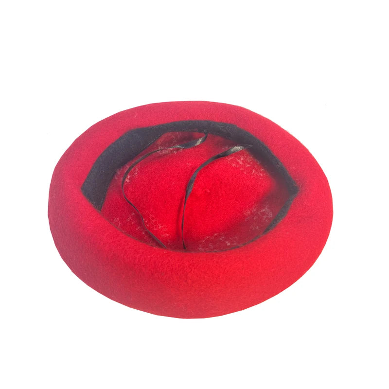 RH Handmade Wool Mushroom Beret 🍄