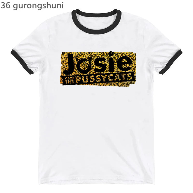 Josie and the Pussycats Ringer Tee