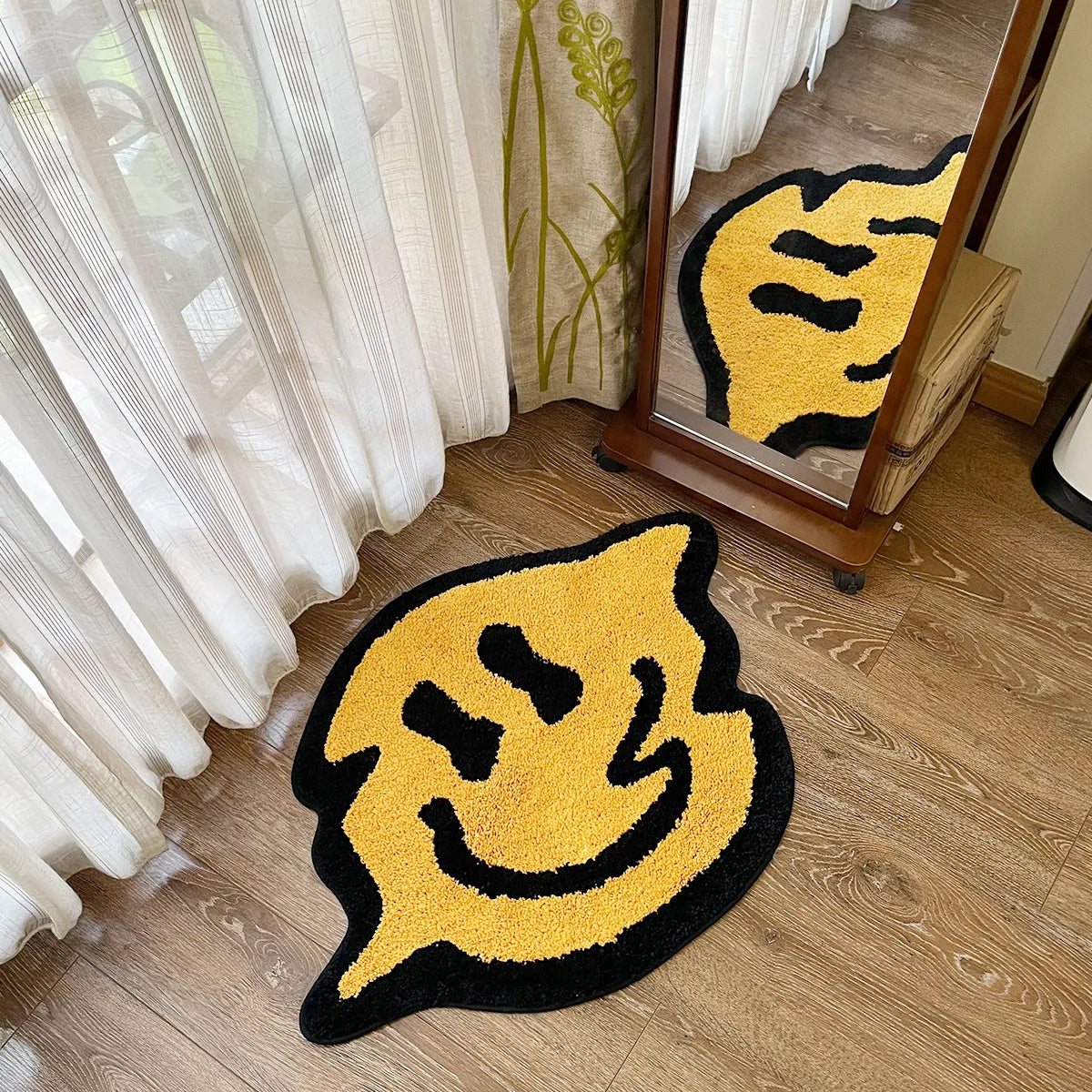 LAKEA Trippy Smiling Tufting Rug
