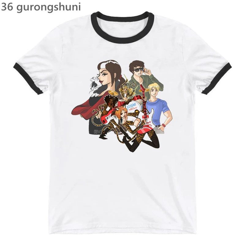 Josie and the Pussycats Ringer Tee