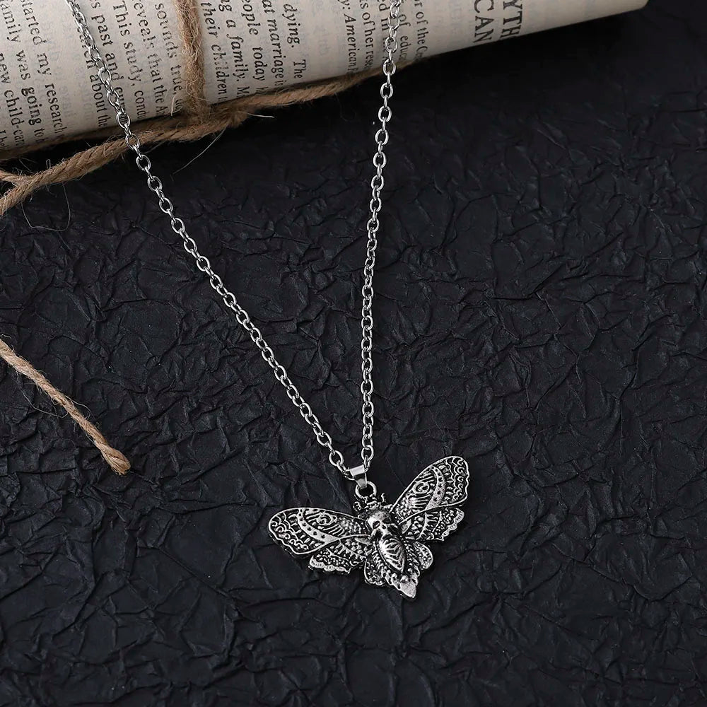 Death Moth Necklace