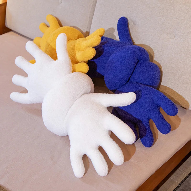 Handsy Plush Pillow in assorted colors