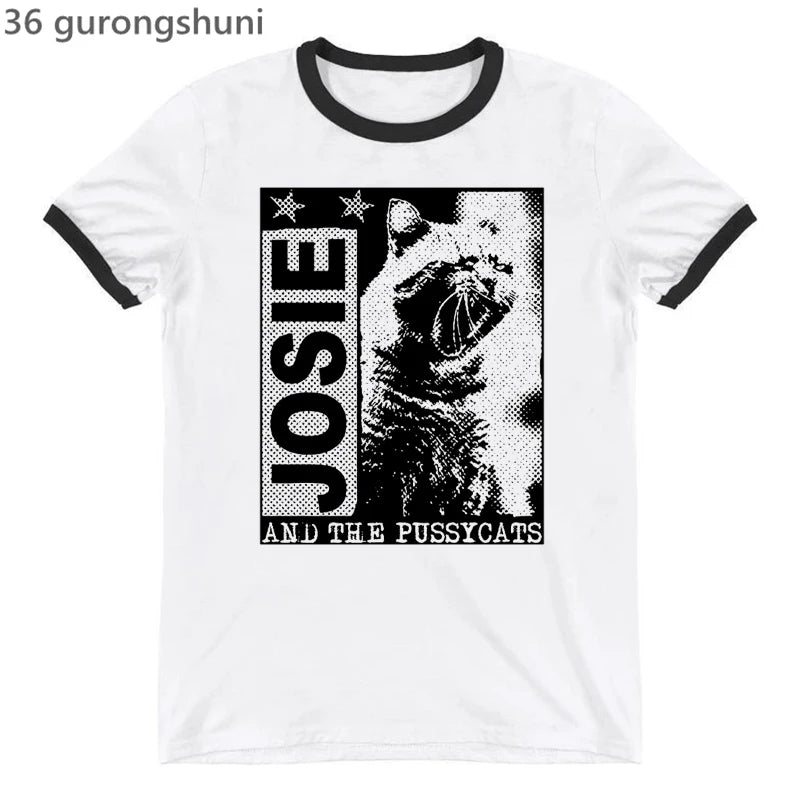 Josie and the Pussycats Ringer Tee