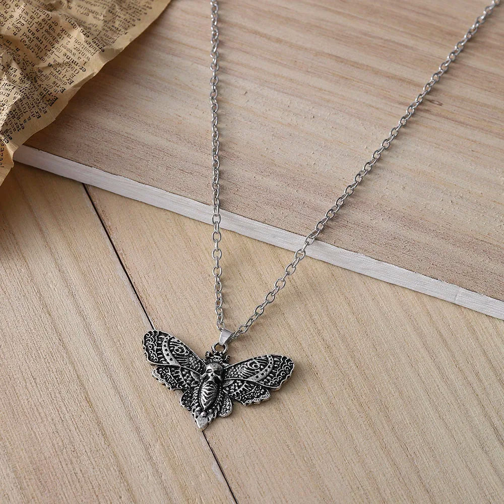 Death Moth Necklace