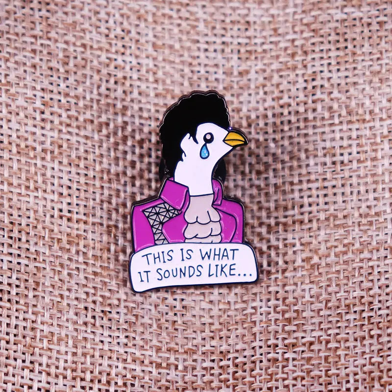 "This is What it Sounds Like..." Enamel Pin