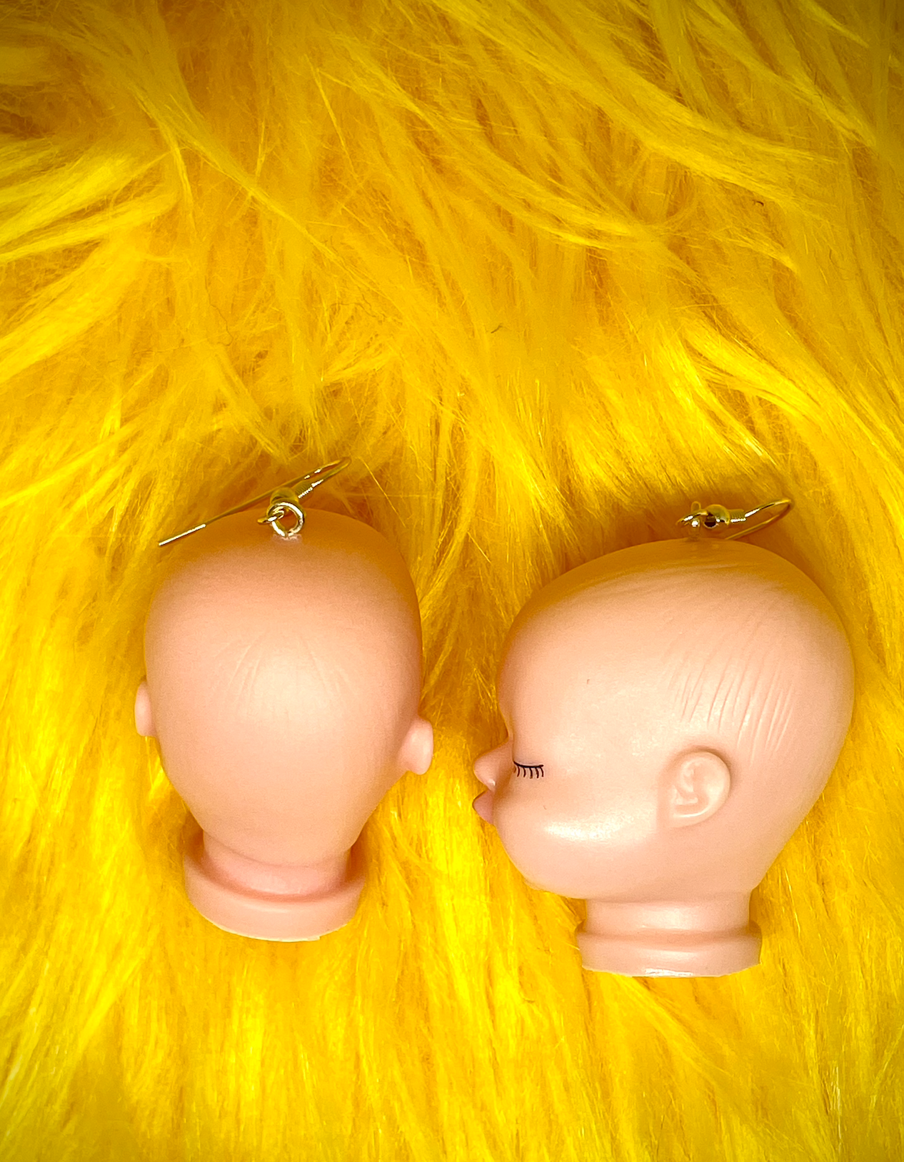 Baby Doll Head Earrings