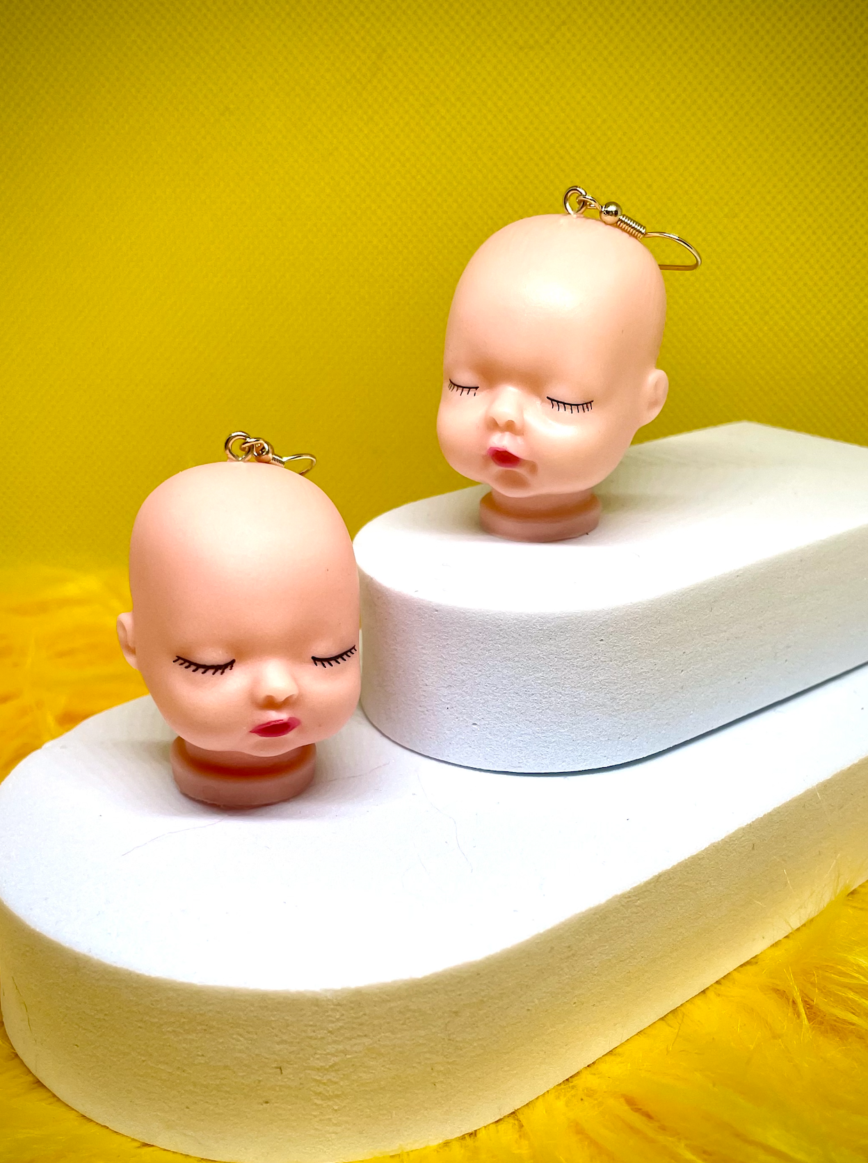 Baby Doll Head Earrings