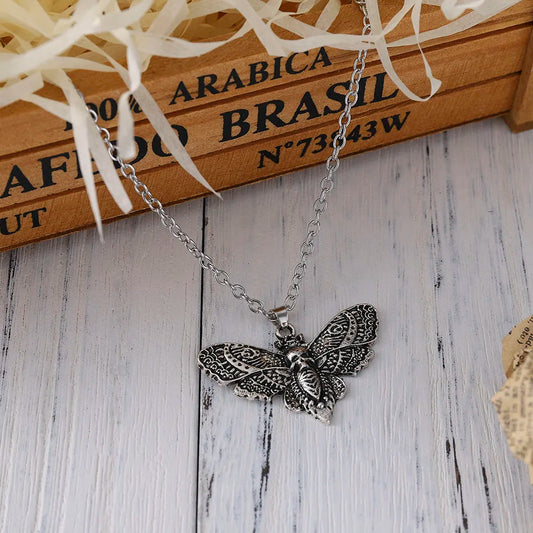 Death Moth Necklace