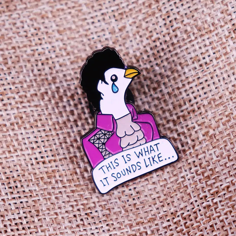 "This is What it Sounds Like..." Enamel Pin