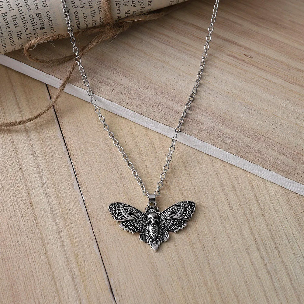 Death Moth Necklace