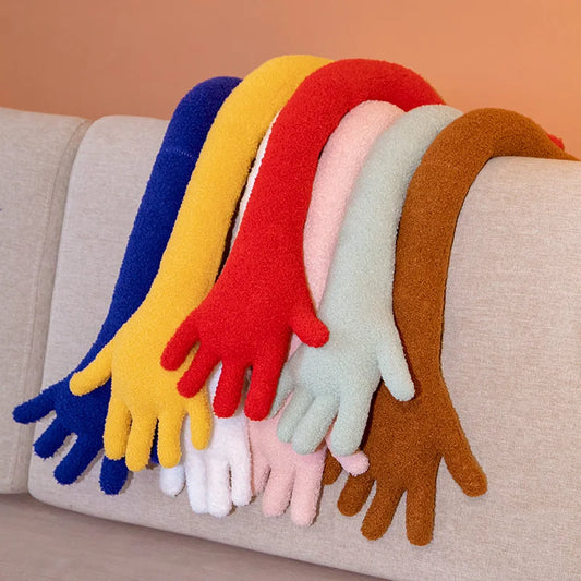 Handsy Plush Pillow in assorted colors