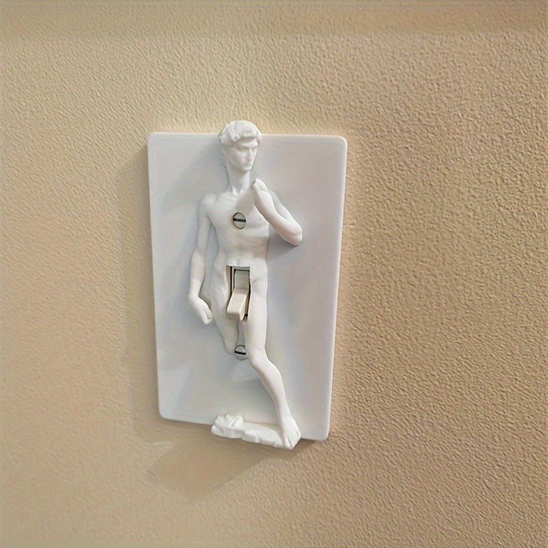 Statue of David Lightswitch Cover